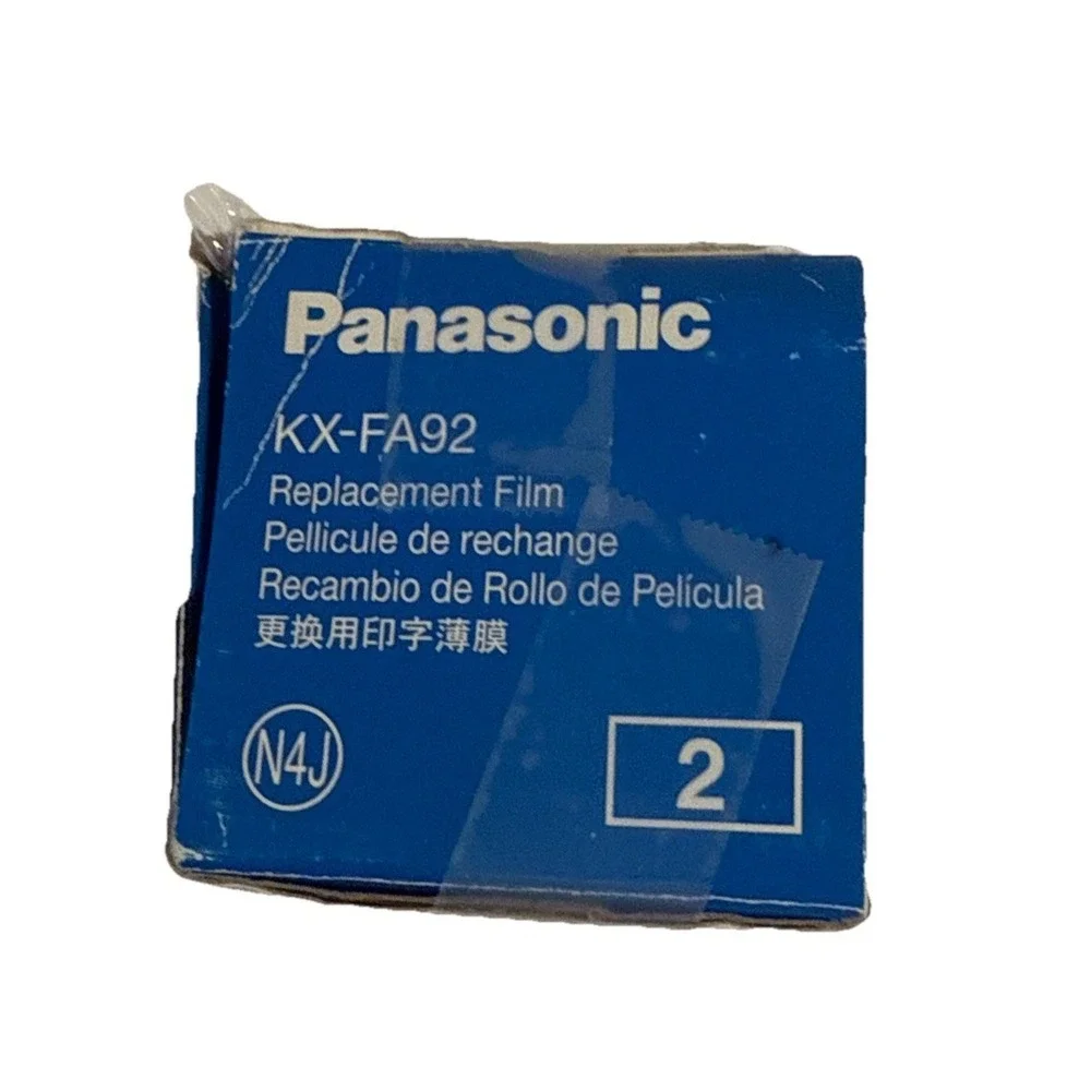 Sealed Genuine Panasonic Ink Film KXFA92 Replacement Film 114‎ Two Rolls In Box